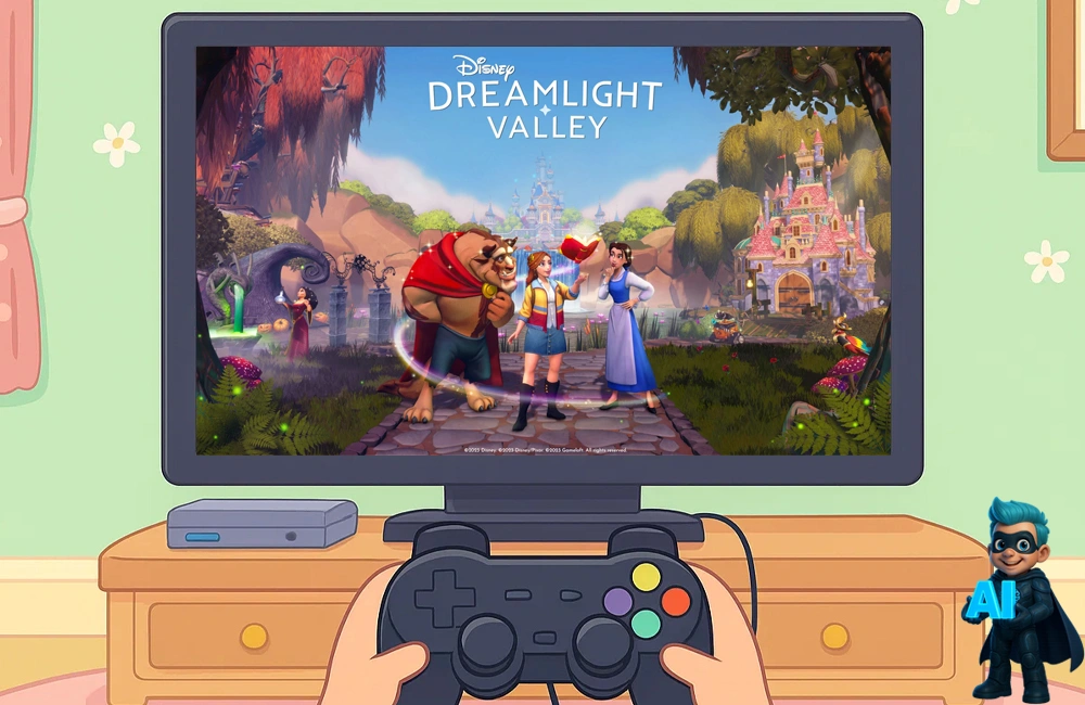 4. بازی Disney Dreamlight Valley