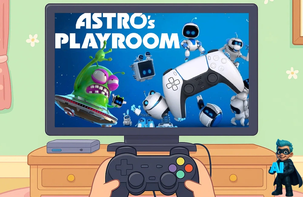 9. بازی Astro's Playroom