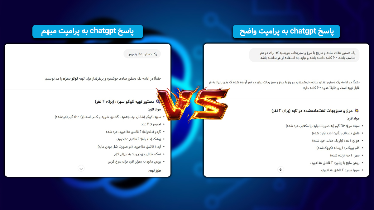 پرامپت مبهم