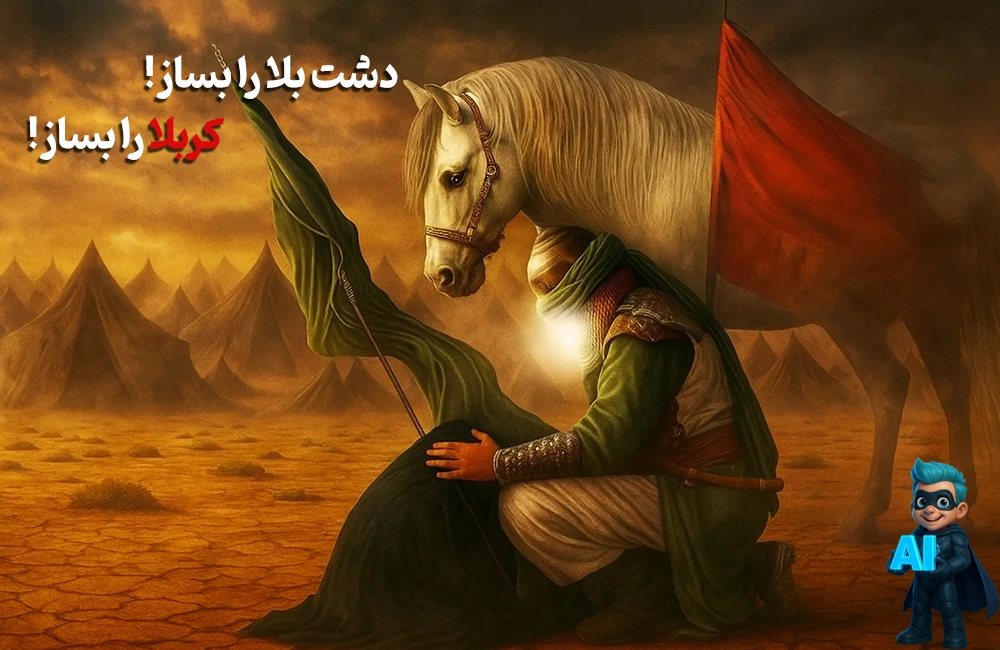 پرامپت ساخت عکس برای محرم