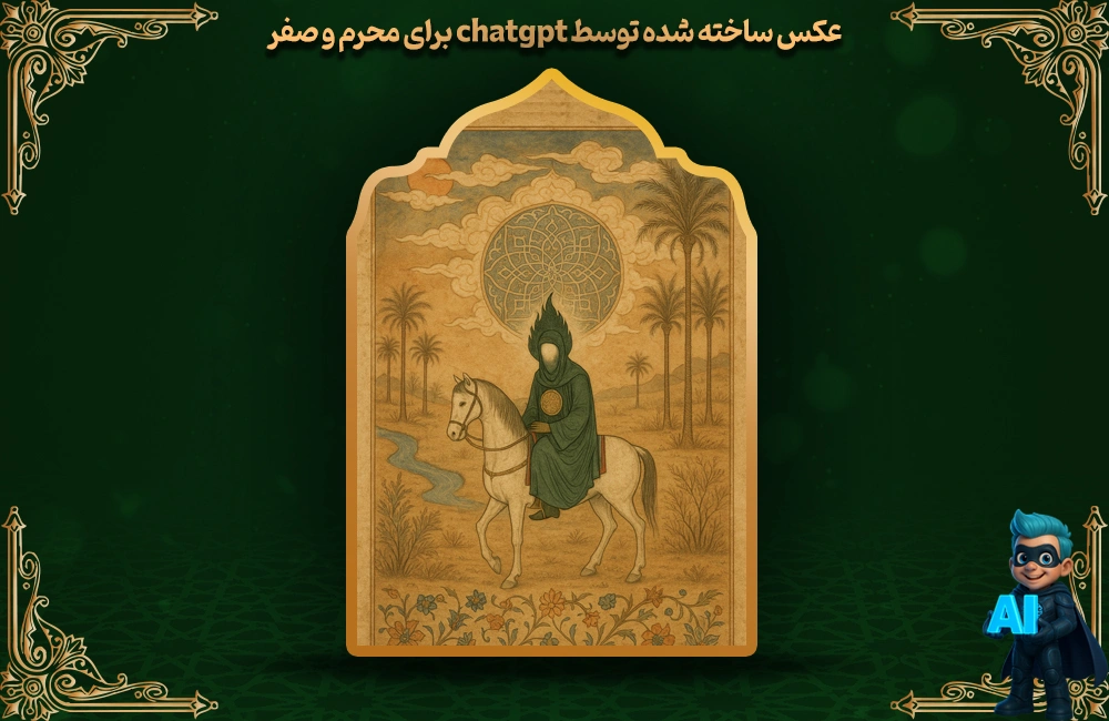 4- پرامپت ساخت عکس اربعینی