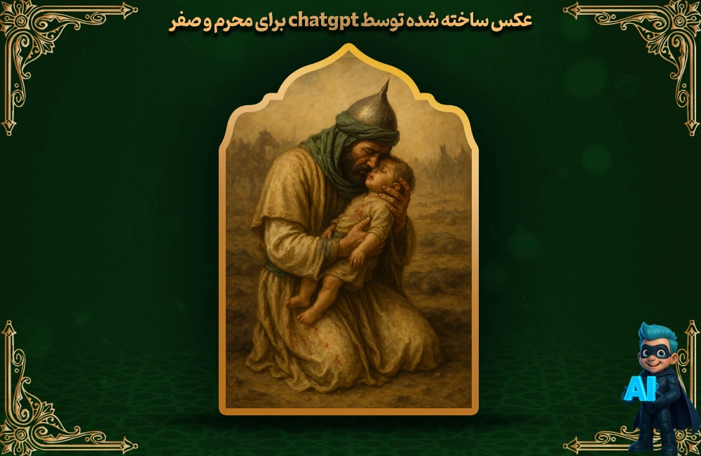 7- پرامپت عکس عاشورایی واقع‌گرایانه