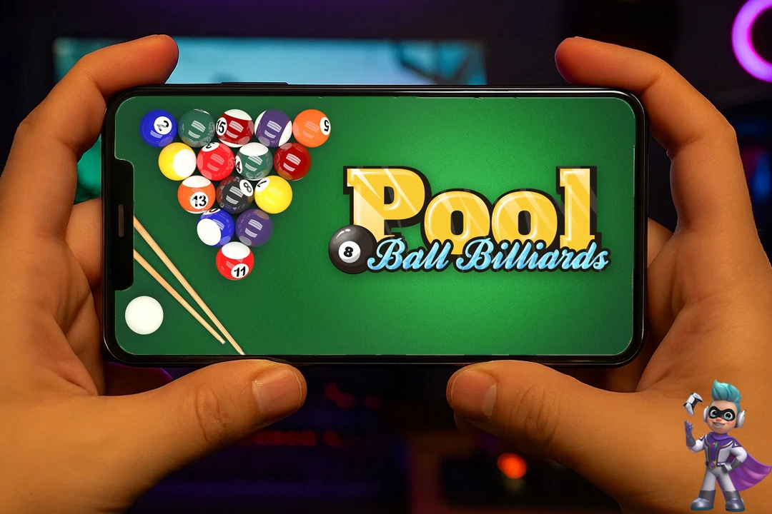 تنها بازی نکن! لیست بهترین بازی های دونفره اندروید! 22 5. بازی 8 Ball Pool