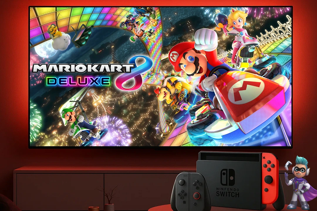 لیست بهترین بازی های نینتندو سوییچ! 20 7. بازی Mario Kart 8 Deluxe