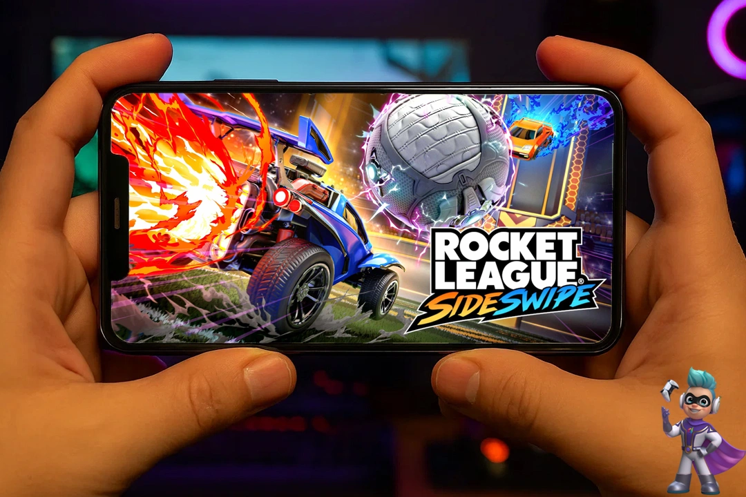 تنها بازی نکن! لیست بهترین بازی های دونفره اندروید! 19 2. بازی Rocket League Sideswipe