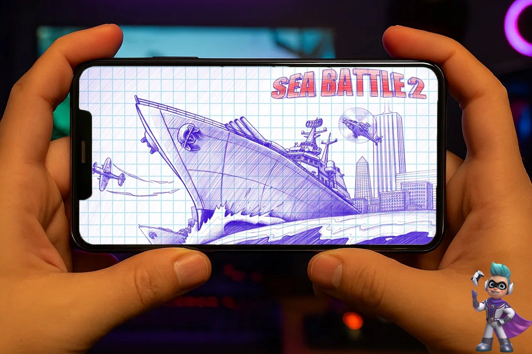 تنها بازی نکن! لیست بهترین بازی های دونفره اندروید! 26 4. بازی Sea Battle 2