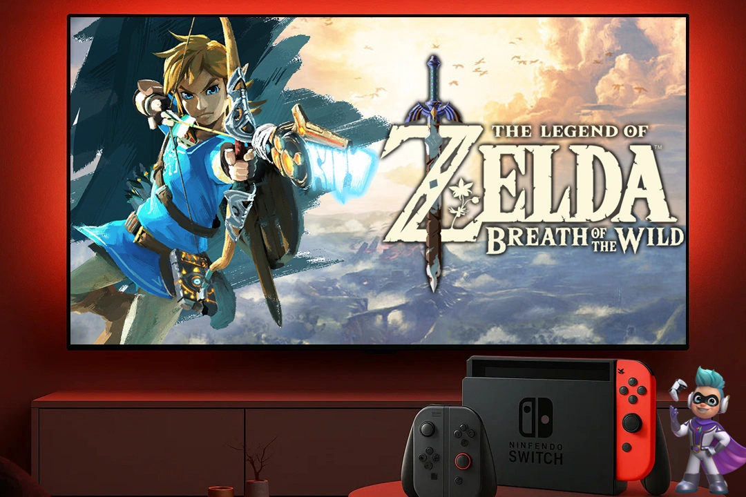 لیست بهترین بازی های نینتندو سوییچ! 15 2. بازی The Legend of Zelda: Breath of the Wild