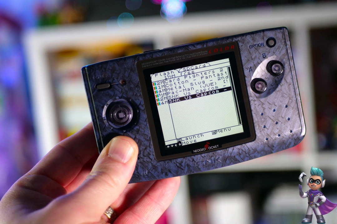 بهترین کنسول های بازی قابل حمل تاریخ 21 8. کنسول Neo Geo Pocket Color