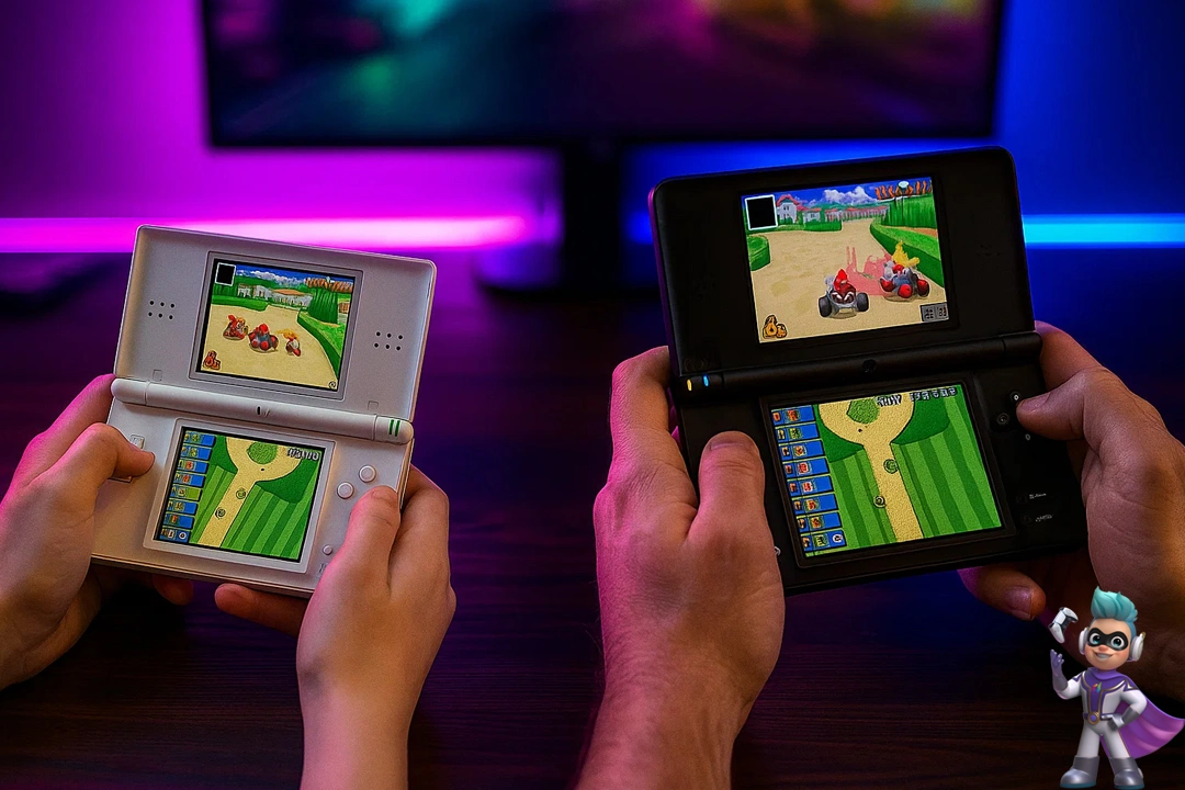 بهترین کنسول های بازی قابل حمل تاریخ 16 3. کنسول Nintendo DS / DSi