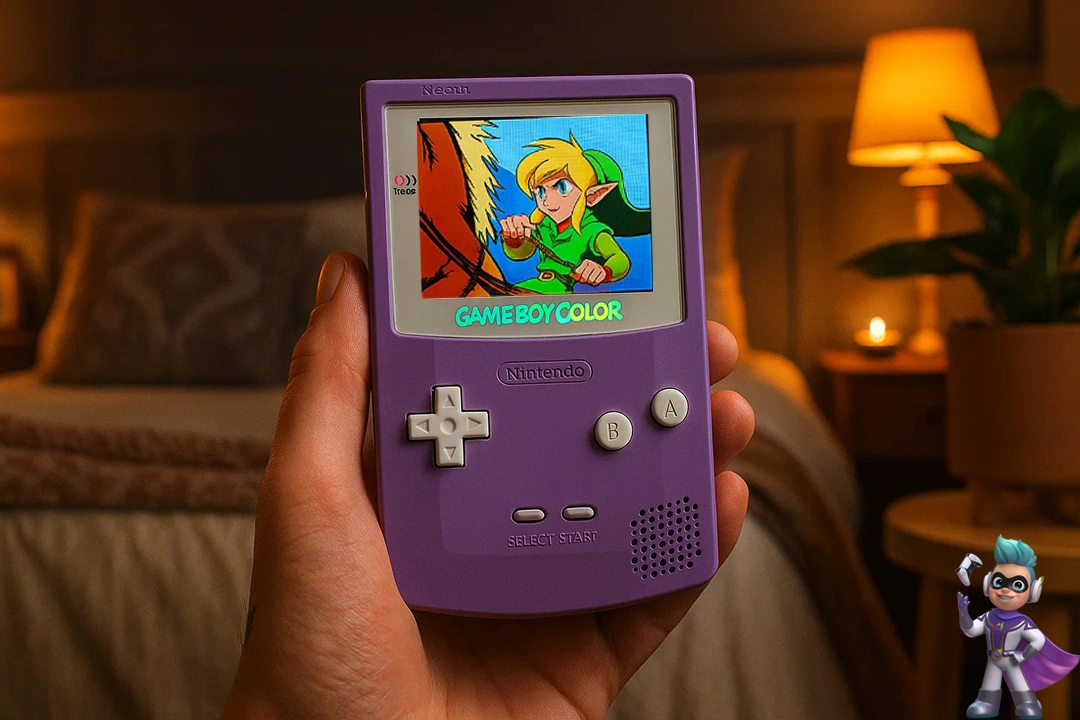 بهترین کنسول های بازی قابل حمل تاریخ 15 2. کنسول Nintendo Game Boy / Game Boy Color