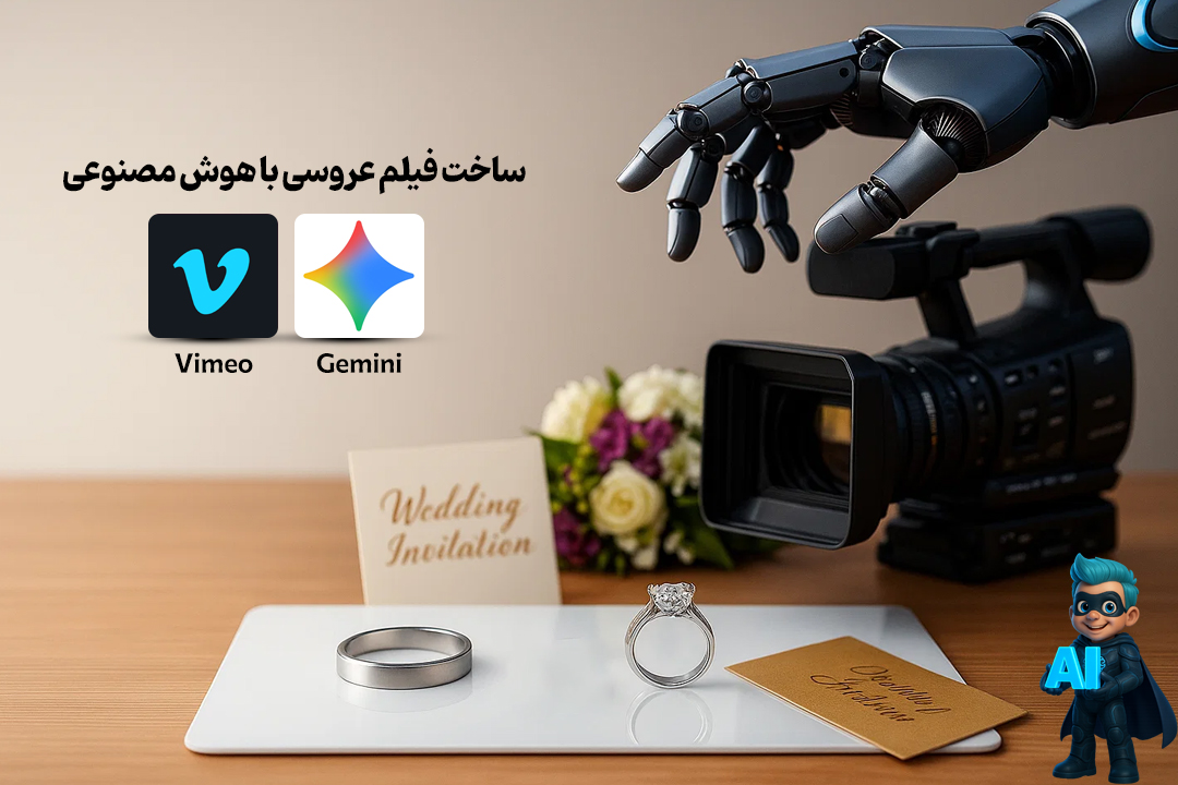 ساخت فیلم عروسی با هوش مصنوعی + آموزش تصویری و پرامپت تست شده! 18 ساخت کلیپ عروسی با هوشمصنوعی gemini و majisto
