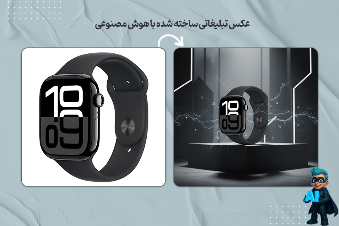 پرامپت برای ساخت عکس محصول