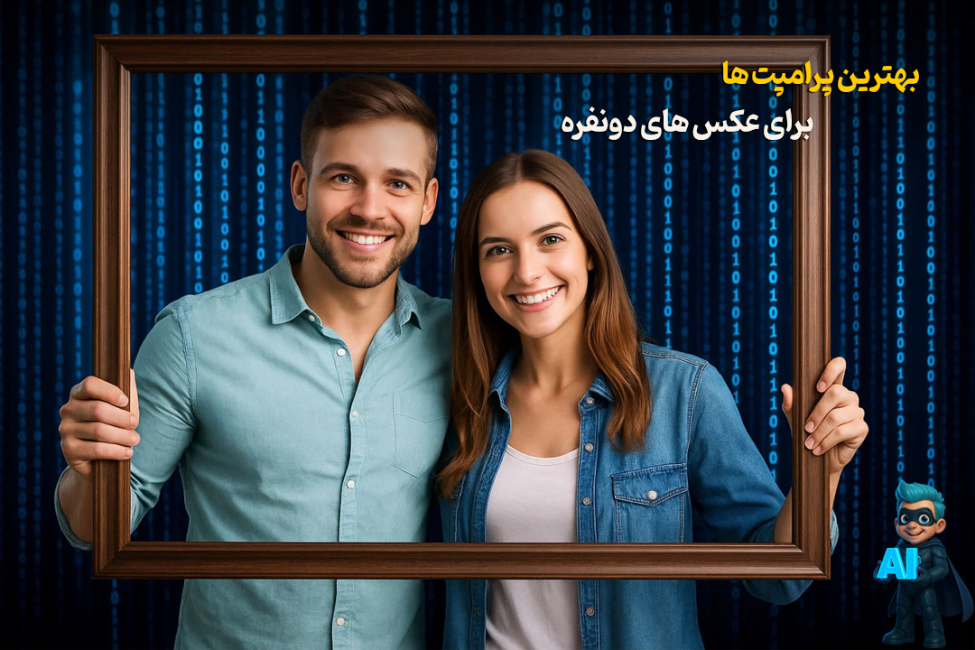 پرامپت برای عکس دو نفره