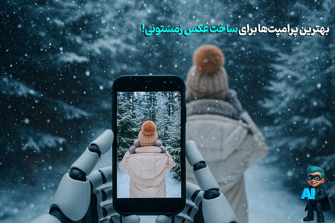 ترندترین پرامپت عکس زمستونی با هوش مصنوعی در 2025 27 پرامپت عکس زمستونی
