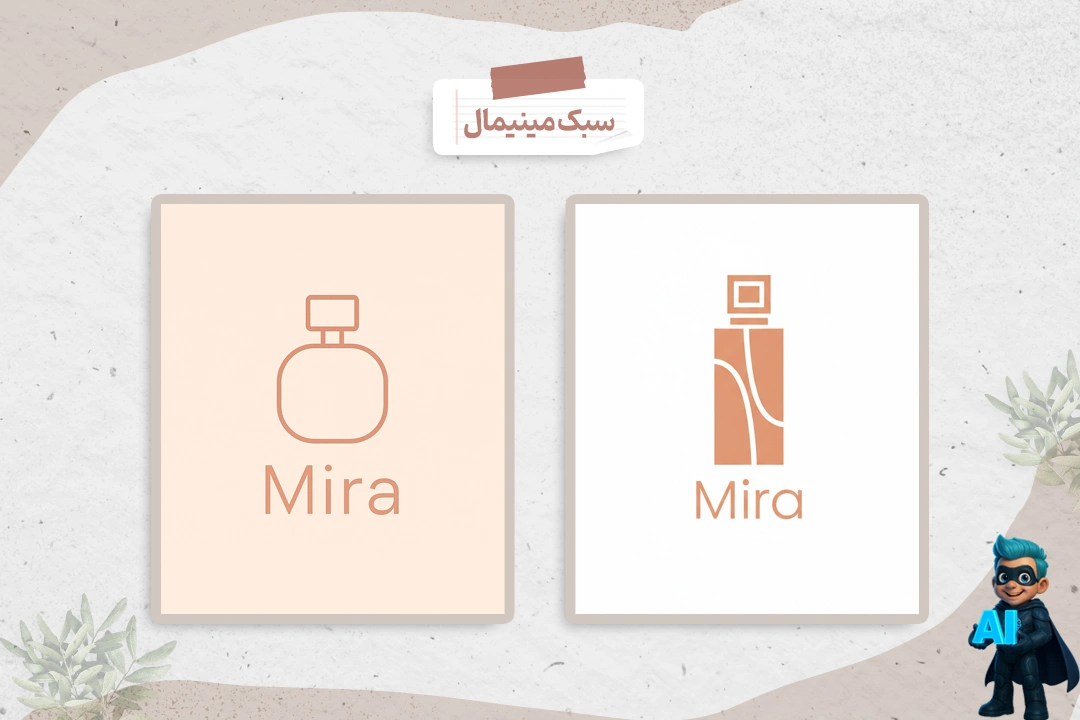 پرامپت برای ساخت لوگو مینیمال