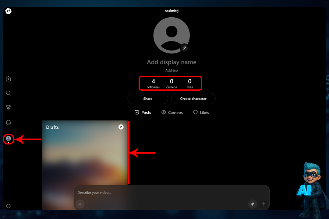 سادهترین روش ساخت ویدئو با Sora 2 + آموزش 0 تا 100 + عکس! 20 اکانت سورا 2