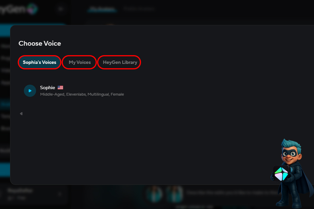 نحوه کار با HeyGen؛ ساخت آواتار سخنگو با هوش مصنوعی رایگان 27 Improve avatar