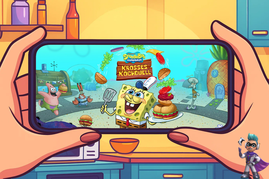 بهترین بازی های آشپزی برای iOS مخصوص عاشقای غذا! 20 بازی SpongeBob: Krusty Cook-Off