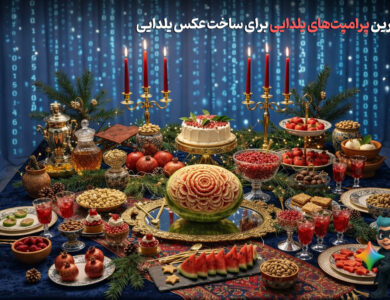 10 پرامپت عکس یلدایی خفن! - (تست شده) 152