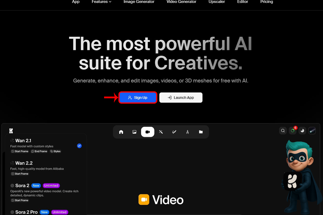 نحوه کار با Krea + آموزش 0 تا 100 مخصوص مبتدیها! 15 نحوه ورود به Krea