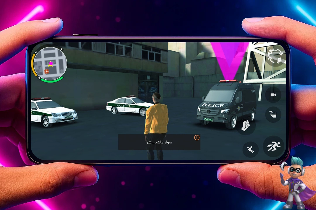 بهترین بازی های ایرانی اندروید که نباید از دست بدین! 24 بازی خلافکاران 400