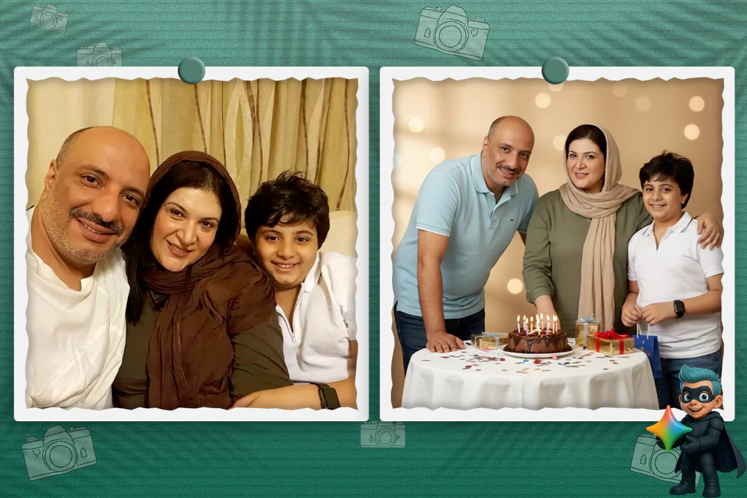 10 پرامپت عکس خانوادگی حرفهای (تستشده) 26 پرامپت برای ساخت عکس تولد خانوادگی