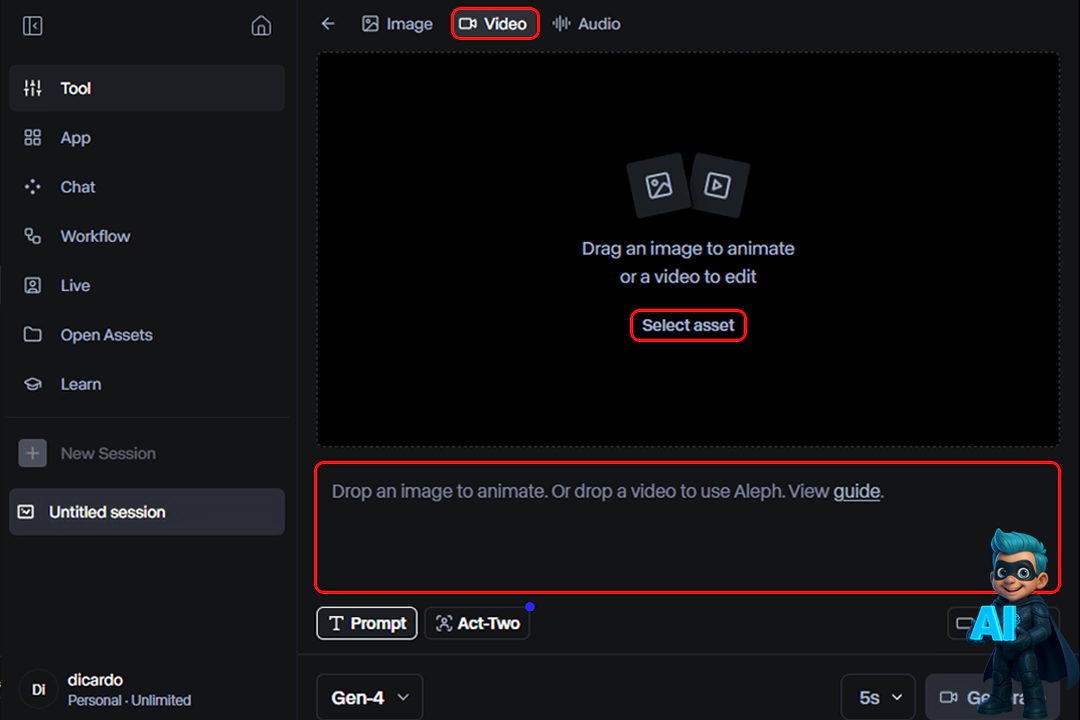 ساخت لوگوموشن با هوش مصنوعی؛ معرفی 4 ابزار برتر 19 چطوری با Runway لوگوموشن بسازیم؟