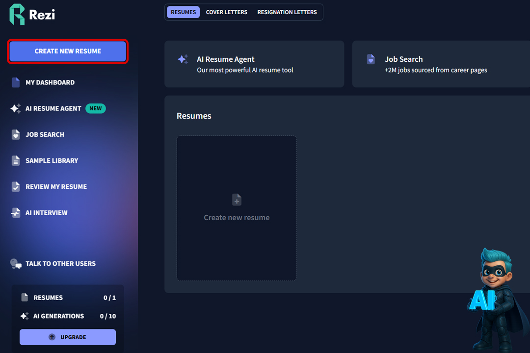 4 ابزار هوش مصنوعی برای ساخت رزومه حرفهای در چند دقیقه! 17 آموزش ساخت رزومه با هوش مصنوعی Rezi