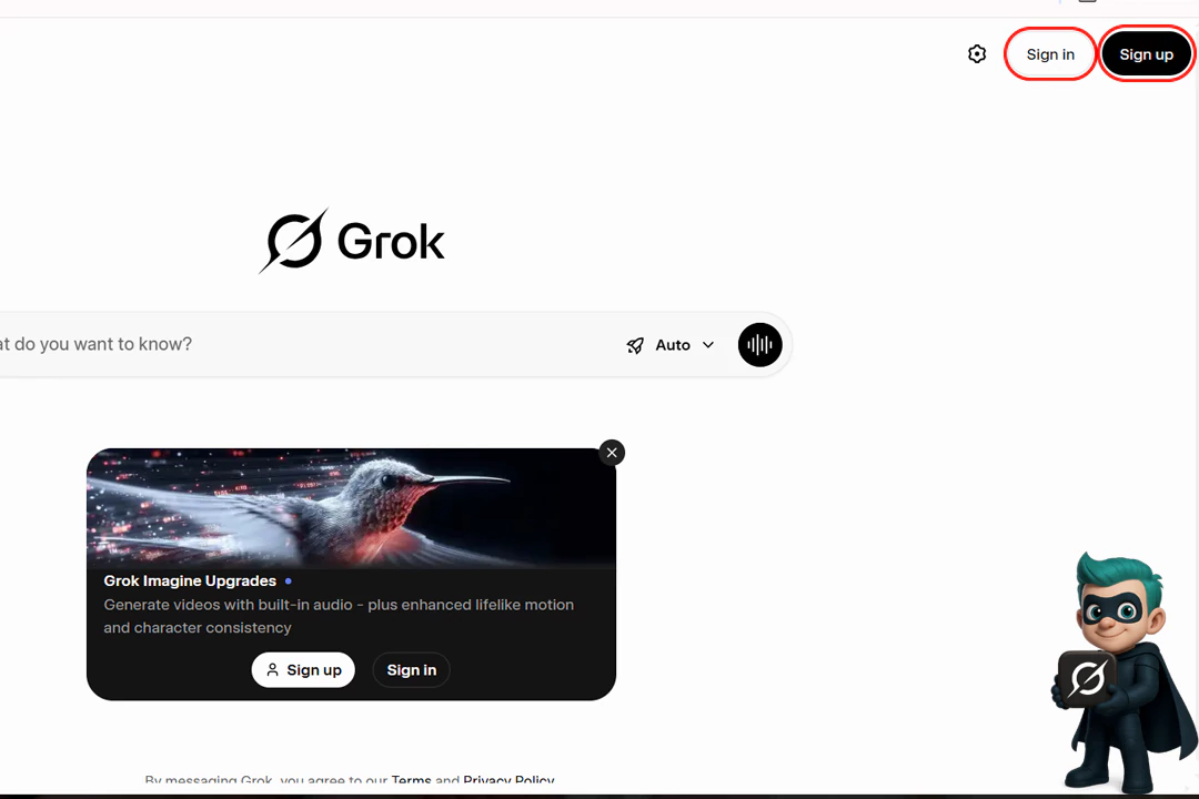 راهنمای کامل ساخت ویدیو با هوش مصنوعی Grok (0 تا 100) 16 نحوه ثبت نام در هوش مصنوعی Grok