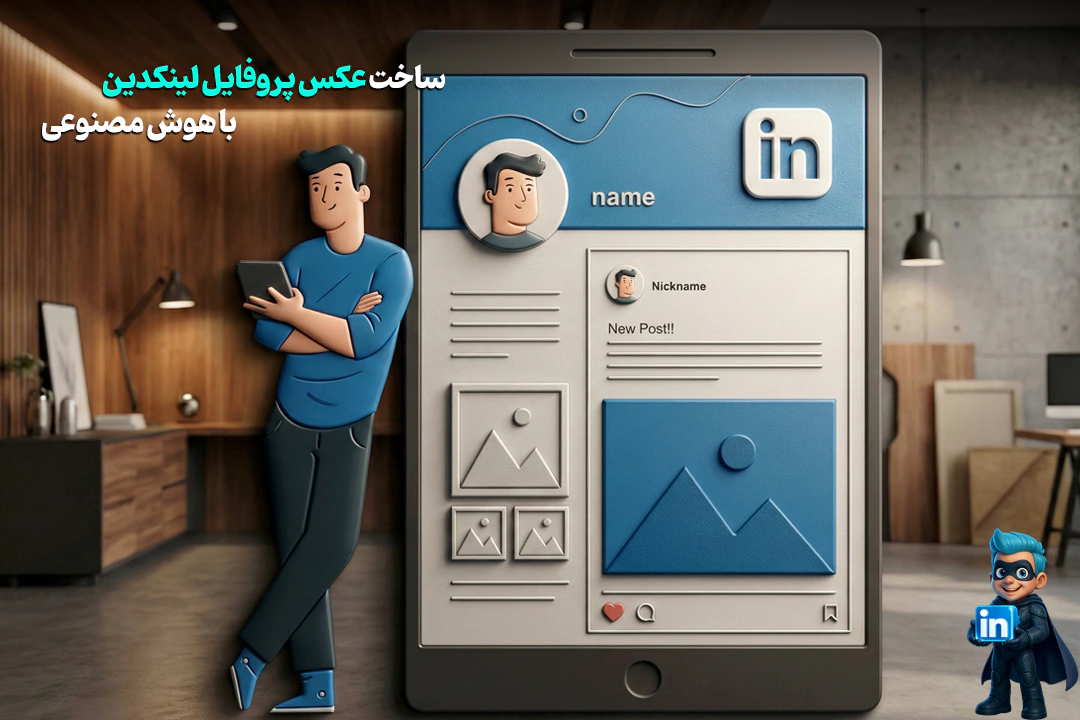 ساخت عکس پروفایل لینکدین با هوش مصنوعی + پرامپت رایگان و حرفه ای
