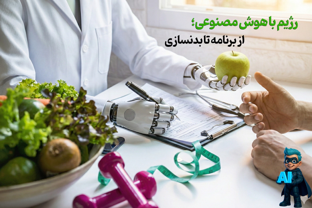  4 هوش مصنوعی رژیم برای لاغری؛ کاهش وزن اصولی بدون گرسنگی