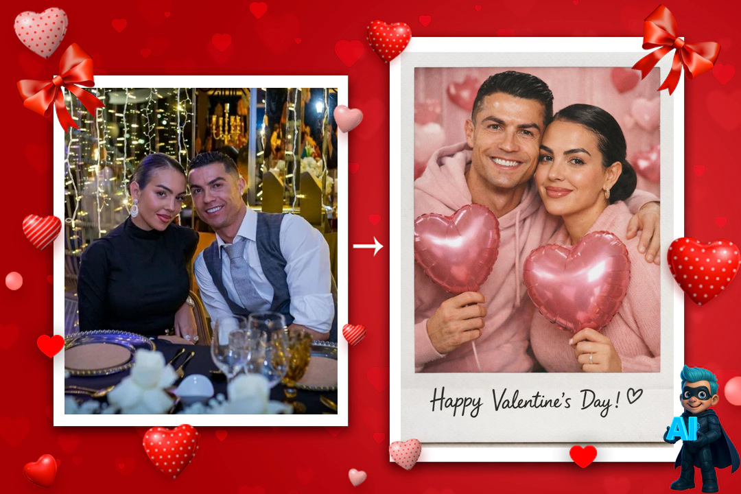 پرامپت عکس ولنتاین جذاب (10 پرامپت تست شده دونفره) 27 پرامپت عکس ولنتاین جذاب