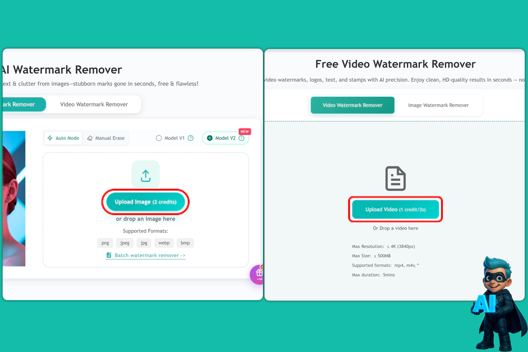 حذف واترمارک با هوش مصنوعی در کمترین زمان (3 ابزار تست شده!) 18 نحوه پاک کردن واترمارک با هوش مصنوعی EZ Remove