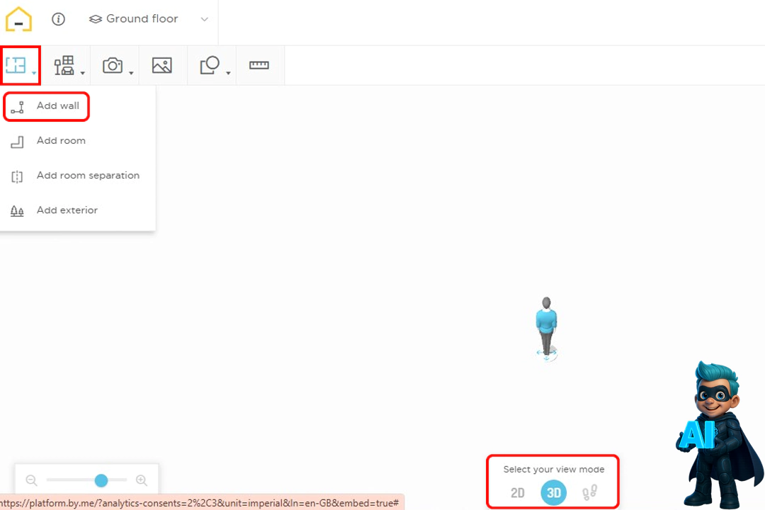 3 هوش مصنوعی برای نقشه کشی ساختمان رایگان! 28 نحوه استفاده از هوش مصنوعی HomeByMe: