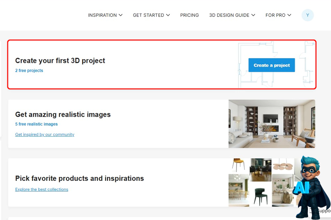 3 هوش مصنوعی برای نقشه کشی ساختمان رایگان! 27 نحوه استفاده از هوش مصنوعی HomeByMe: