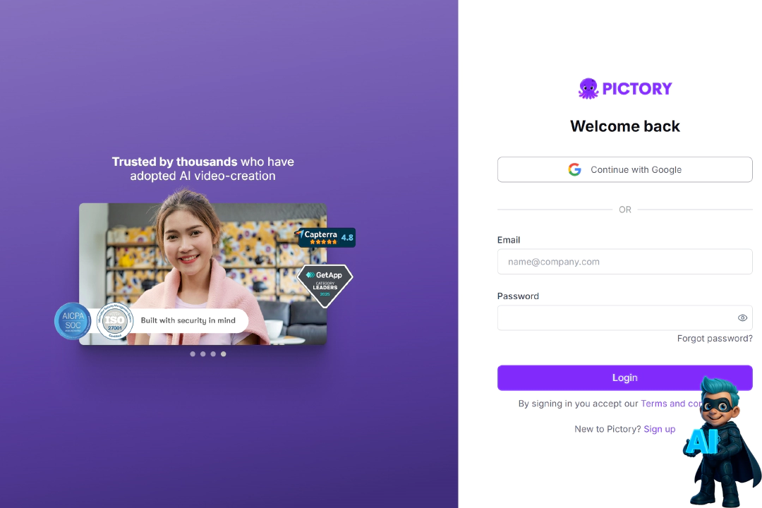 ساخت استوری با هوش مصنوعی 5 ابزار با پشتیبانی از زبان فارسی 33 ثبت نام توی هوش مصنوعی Pictory
