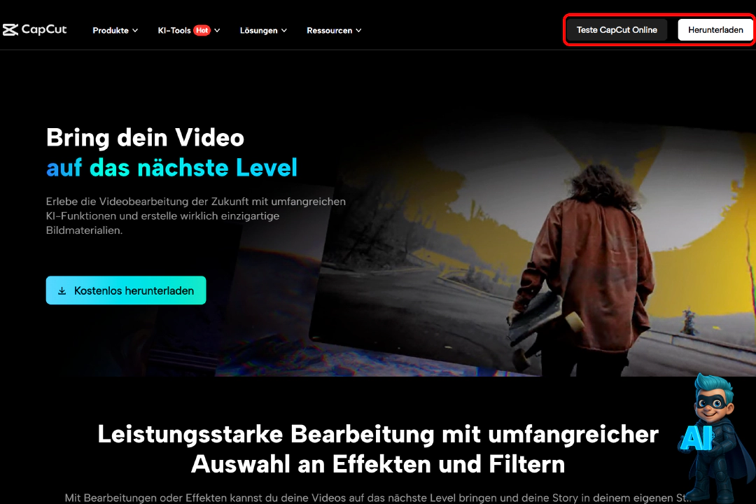 ساخت استوری با هوش مصنوعی 5 ابزار با پشتیبانی از زبان فارسی 20 صفحه اصلی هشو مصنوعی کپ کات