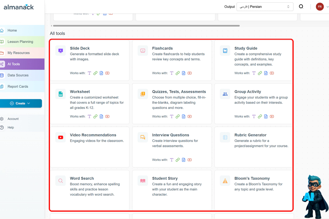 10 ابزار هوش مصنوعی کاربردی برای معلمان (تست شده) 18 بهترین هوش مصنوعی فارسی برای معلم ها