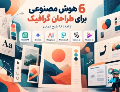 6 هوش مصنوعی برای طراحان گرافیک(تست شده و تضمینی!) 25 هوش مصنوعی طراحان گرافیک
