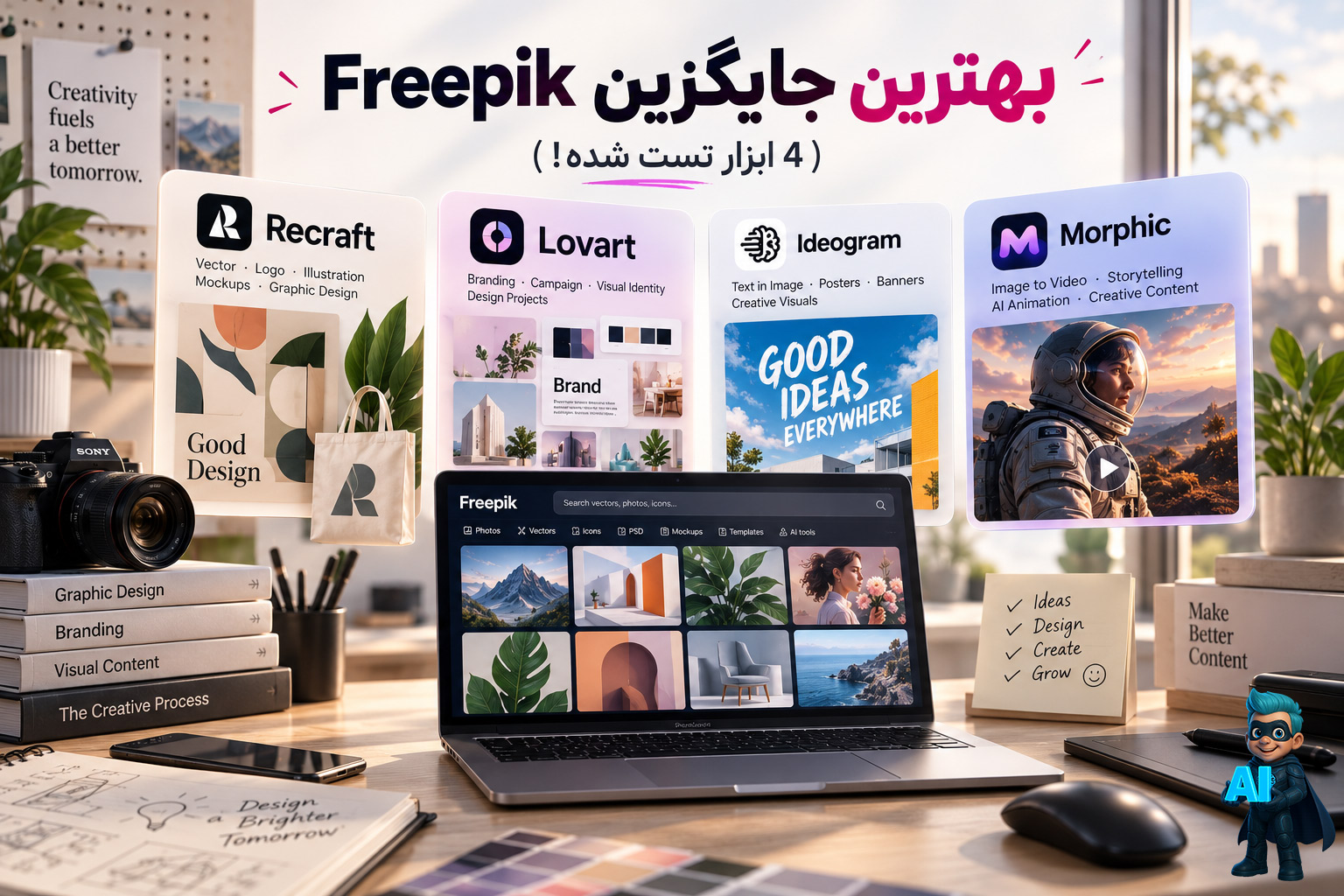 جایگزین Freepik