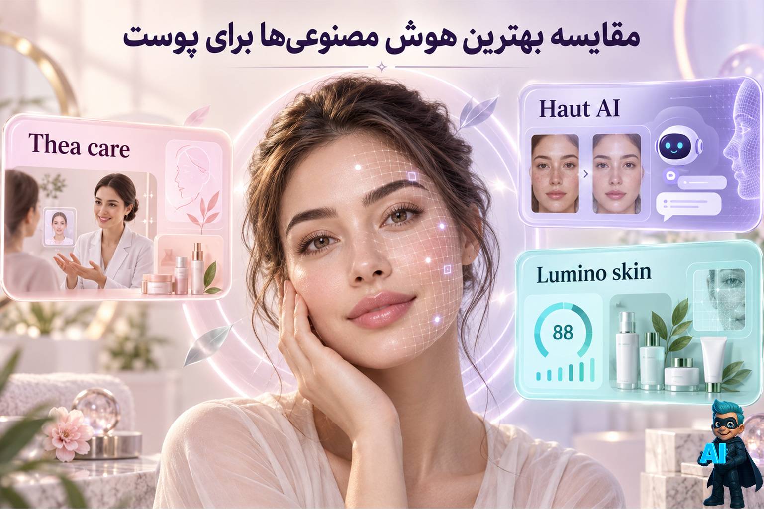3 هوش مصنوعی آنالیز پوست خفن! (تست شده و تضمینی)