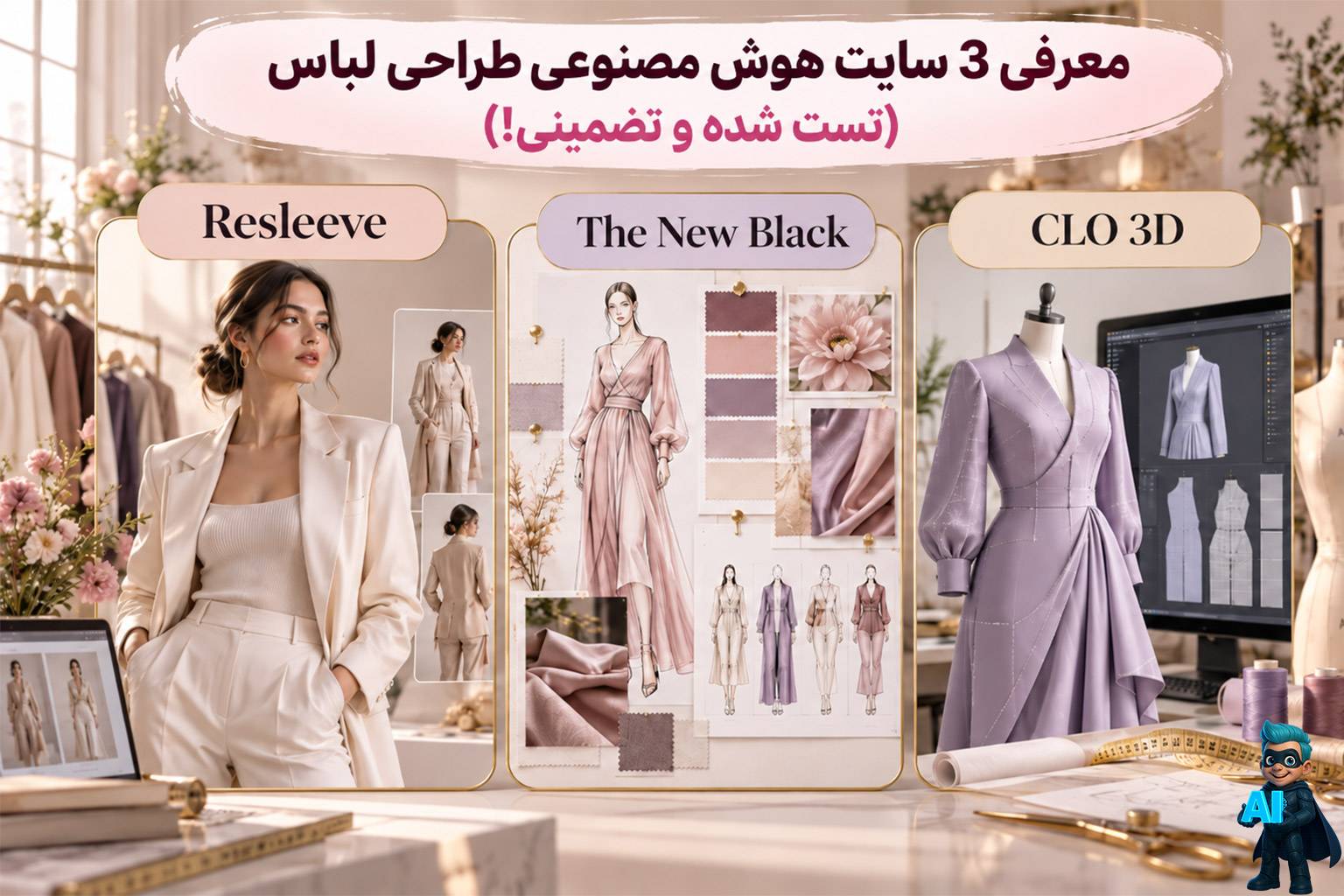 هوش مصنوعی طراحی لباس