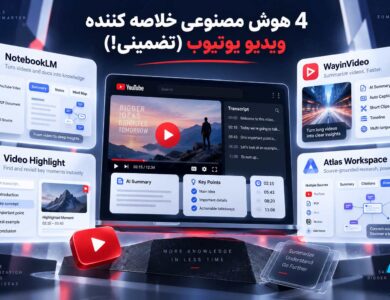 هوش مصنوعی خلاصه کننده ویدیو یوتیوب