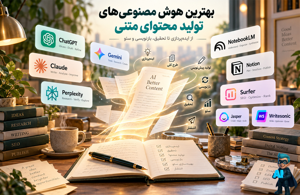 9 ابزار خفن هوش مصنوعی تولید محتوای متنی (تست شده) 17 9 ابزار خفن هوش مصنوعی تولید محتوای متنی (تست شده)