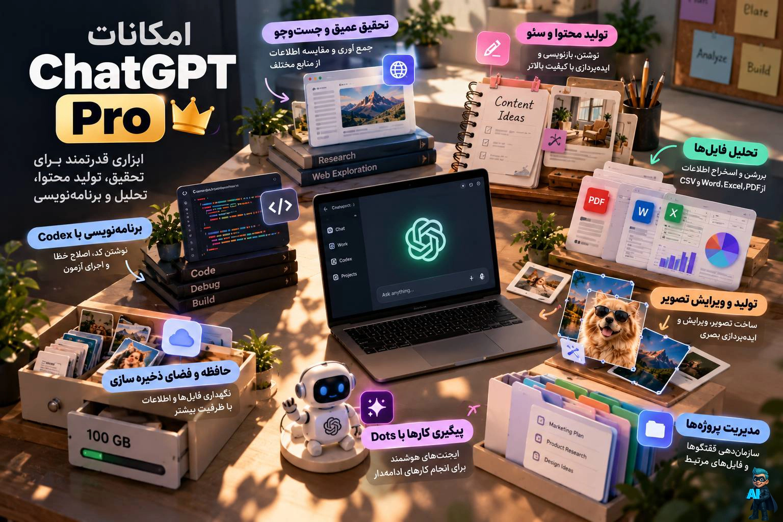 چت جی‌پی‌تی پرو چیست؟ امکانات و تفاوت ChatGPT Pro با پلاس