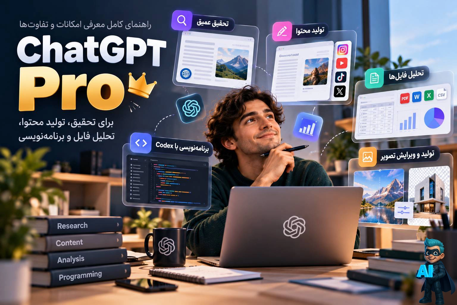 چت جی‌پی‌تی پرو چیست؟ امکانات و تفاوت ChatGPT Pro با پلاس