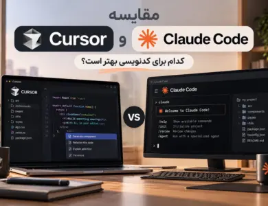 مقایسه Cursor و Claude Code؛ کدام برای کدنویسی بهتر است؟