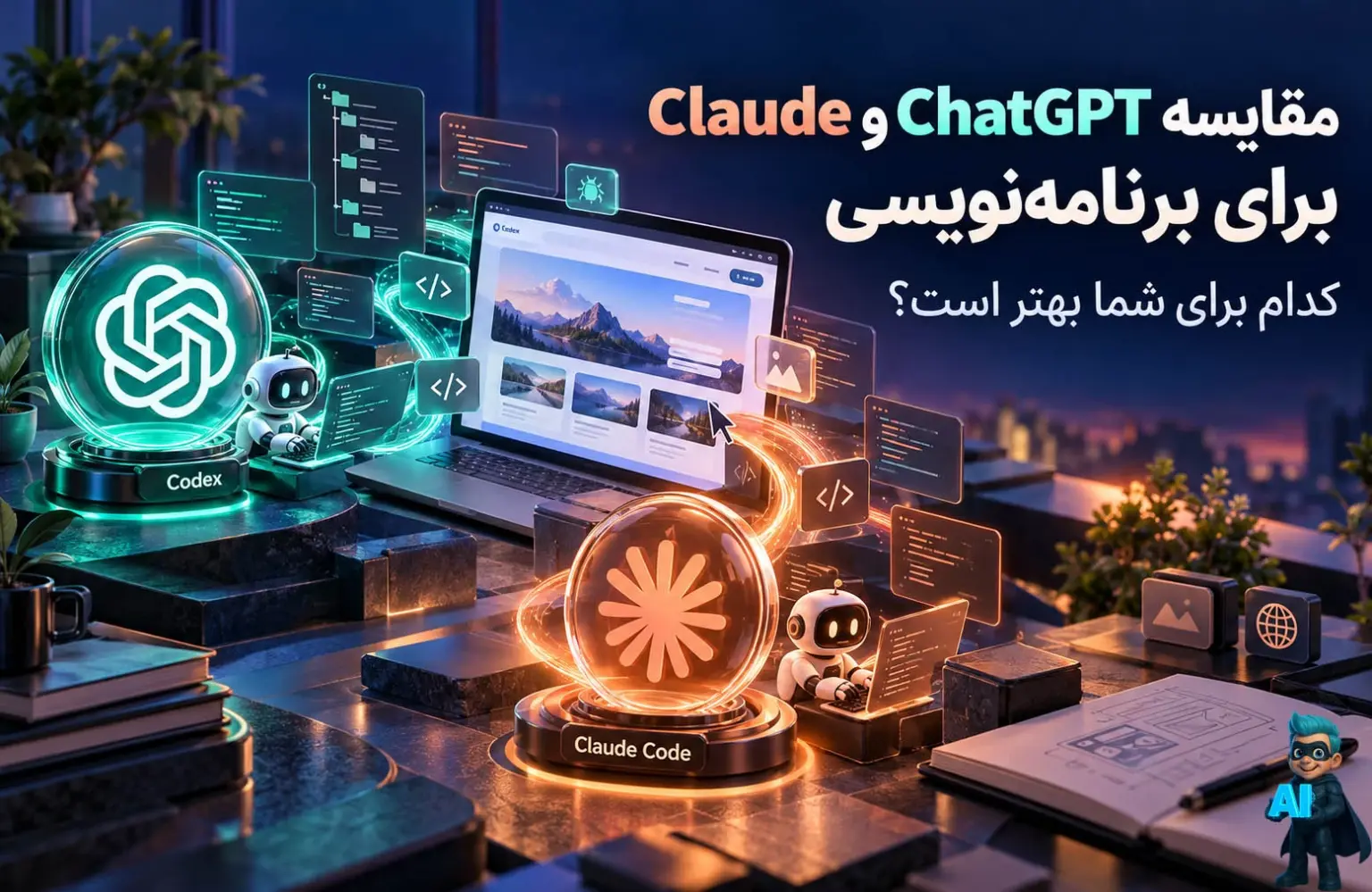 چت جی پی تی یا کلود برای کدنویسی؛ کدام اکانت را بخریم؟