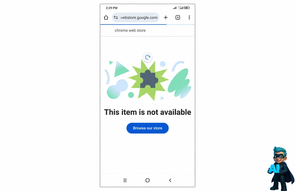 پیام This item is not available یعنی چی
