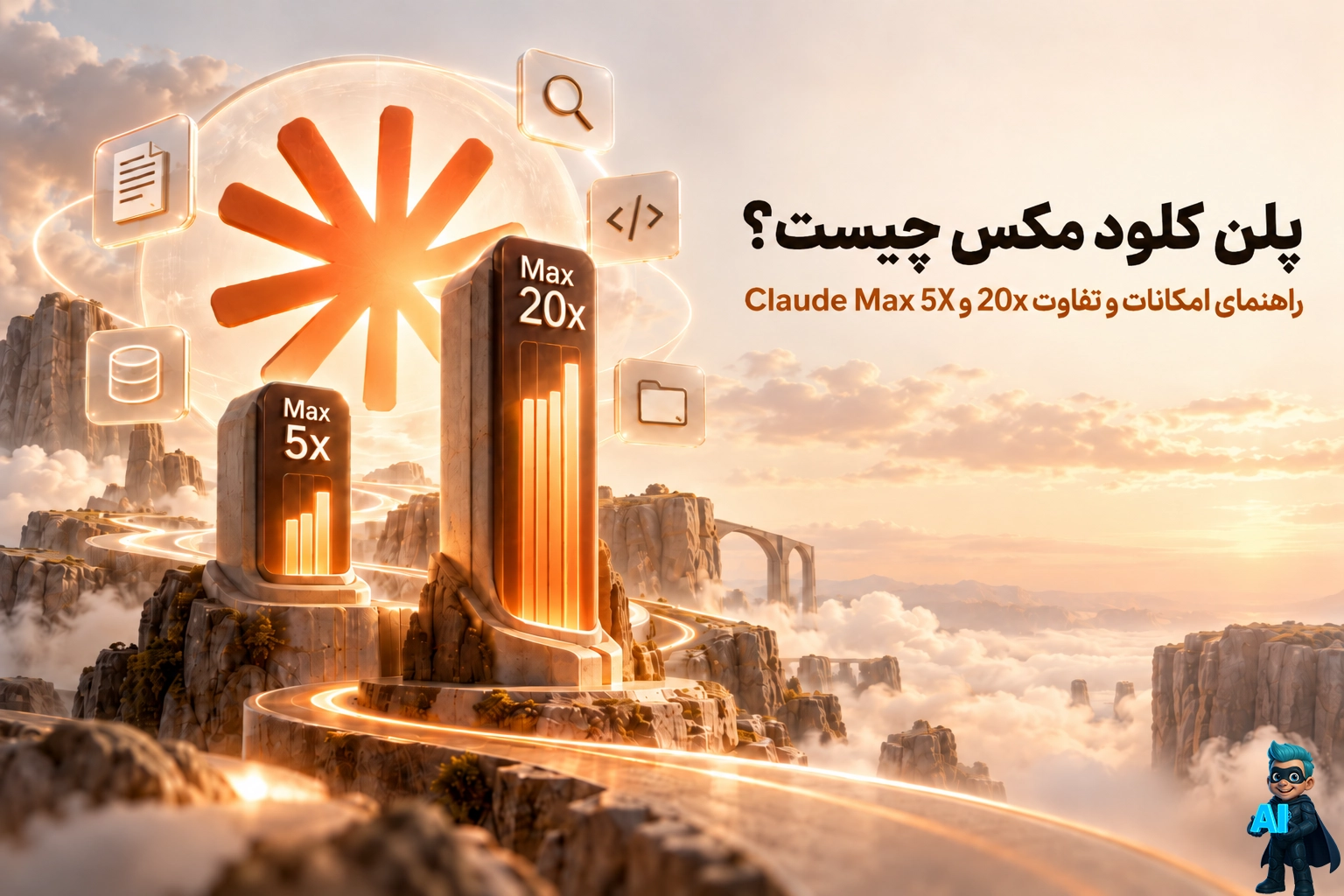 پلن کلود Max چیست؟ راهنمای امکانات و تفاوت Claude Max 5x و 20x